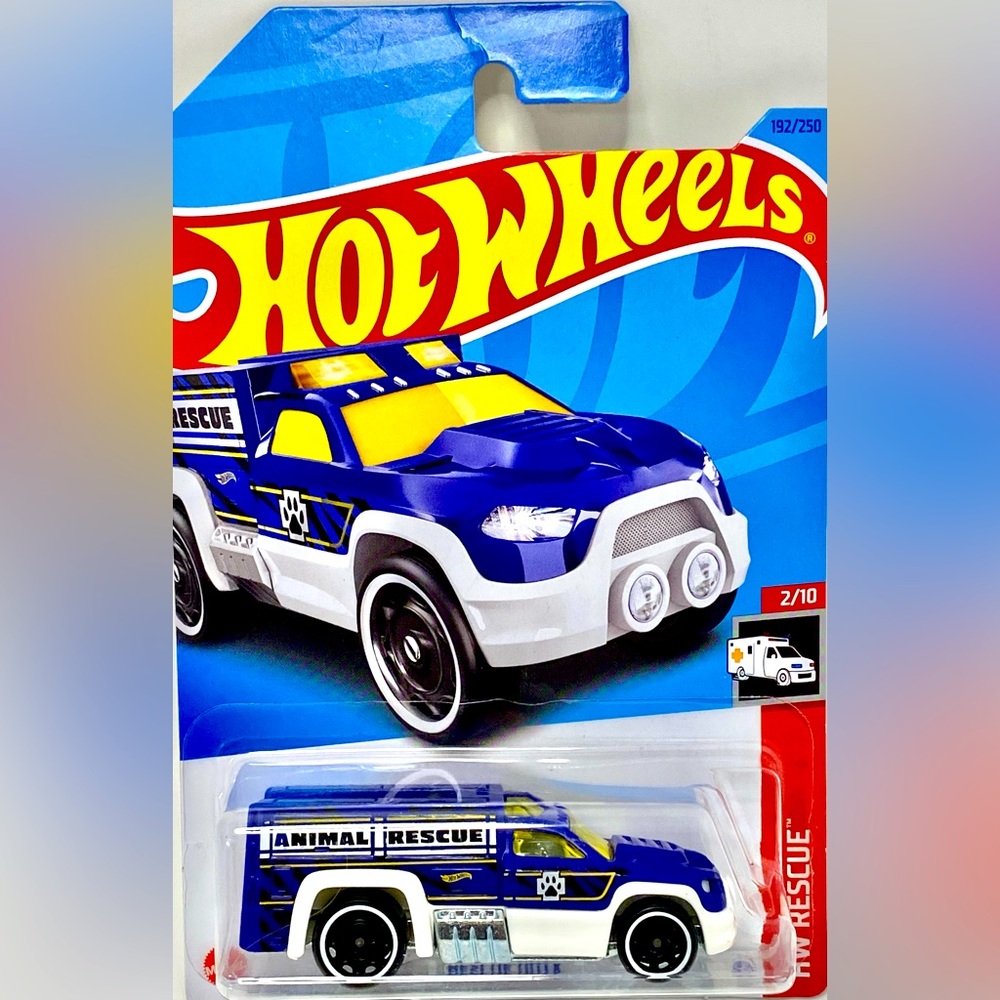 ✅ 🚗 4/$20 🚗 NEW 2023 MATTEL HOT WHEELS 2/10 HW RESCUE RESCUE DUTY #192/250